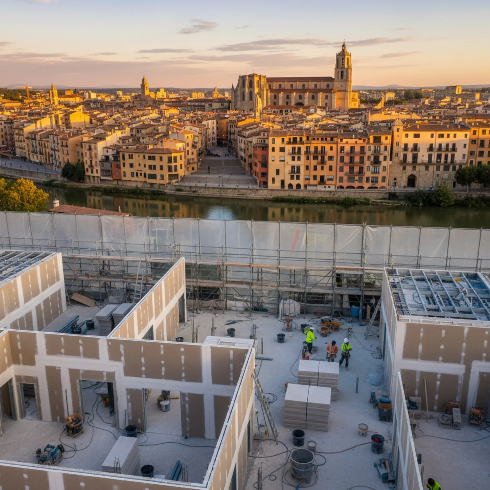 Construcción en seco en Girona - Especialistas en Pladur