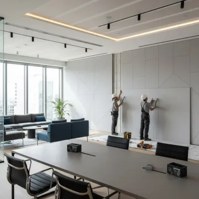 Oficina con aislamiento acústico - Reducción de ruidos