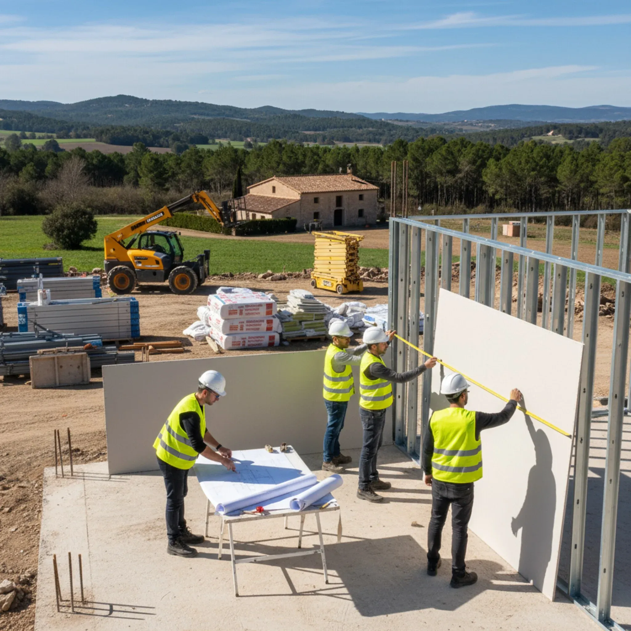 Planificación de obra profesional en Girona