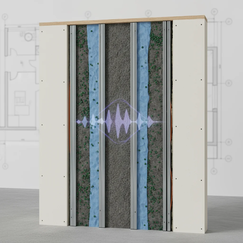 Aislamiento térmico superior con pladur y lana de roca