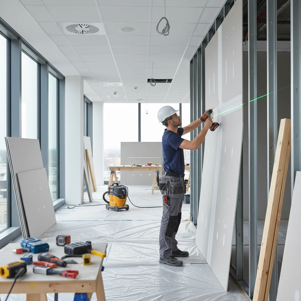 Tabiques de Pladur modernos en Girona